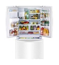 Winia WRFS26DWCE French Door Non-Dispenser Refrigerator, 26.1 Cu.Ft, White