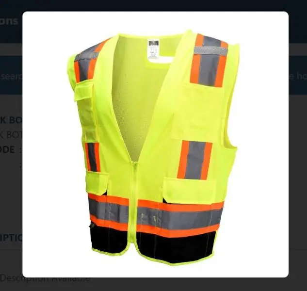 High Visibility Vest (various)