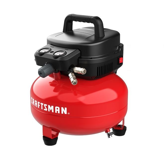 Craftsman Air Compressor 6.0 Gal 1.0 HP Oil-Free