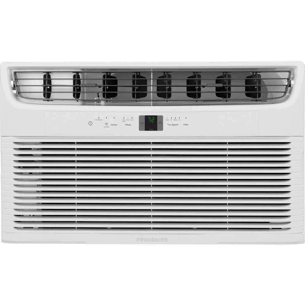 Frigidaire 12,000 BTU 115-Volt Through the Wall Room Air Conditioner Cools 550 Sq. Ft. with Remote in White