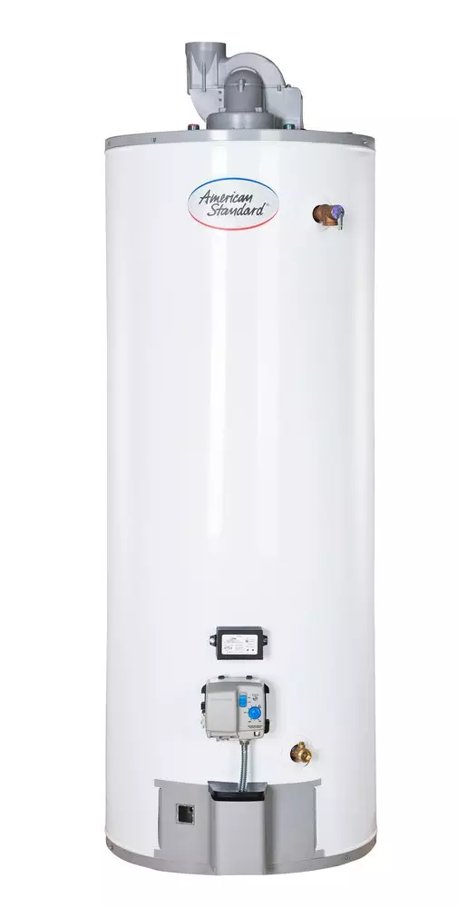 American Standard (PV50SLN) Power Vent 50 gal. Lowboy 40 MBH Residential Propane Water Heater
