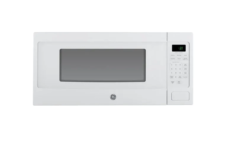 GE - Profile Series (PEM31DFWW) 1.1 Cu. Ft. Built-In Microwave with Sensor Cooking and Defrost - White