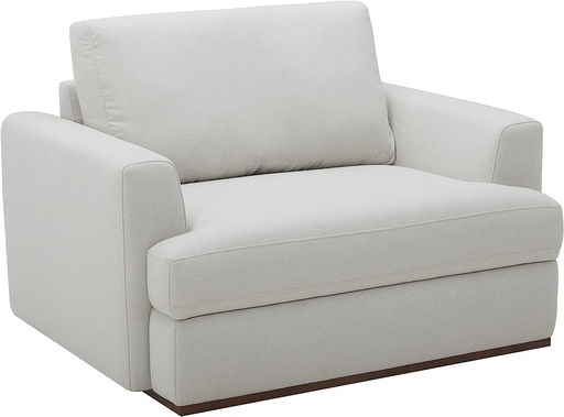 [Rivet-840697128553-Chalk] Rivet Modern Living Room Accent Chair