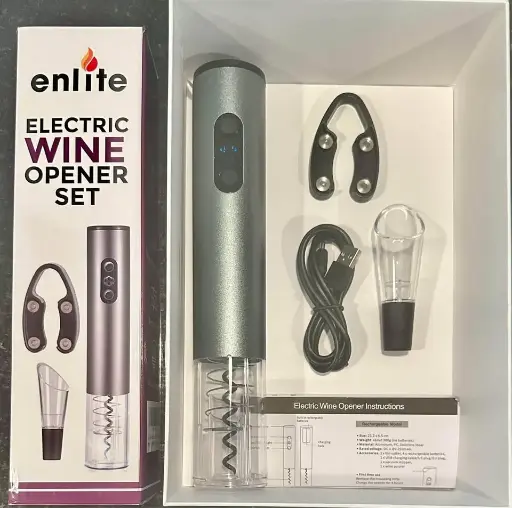 [Enlite-WO] Enlite Cordless Electric Wine Opener with Cutter