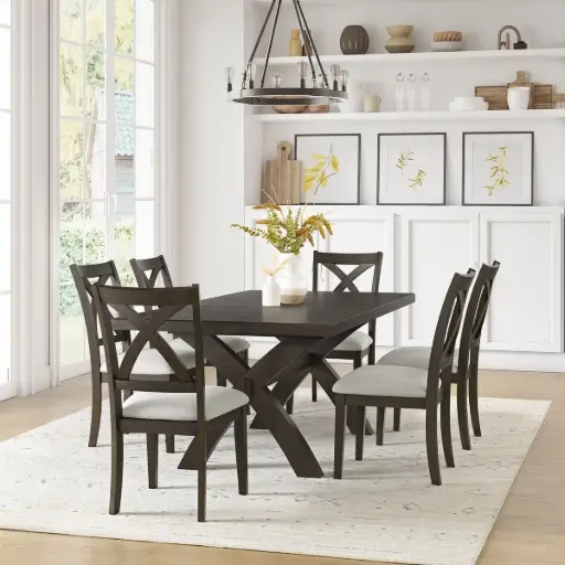 [CO 1861736] Westen Dining Table and 6 Chairs