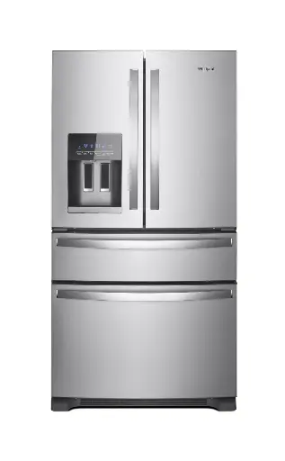 [WRX735SDHZ] Whirlpool 25 cu. ft. 4-Door French Door Refrigerator 